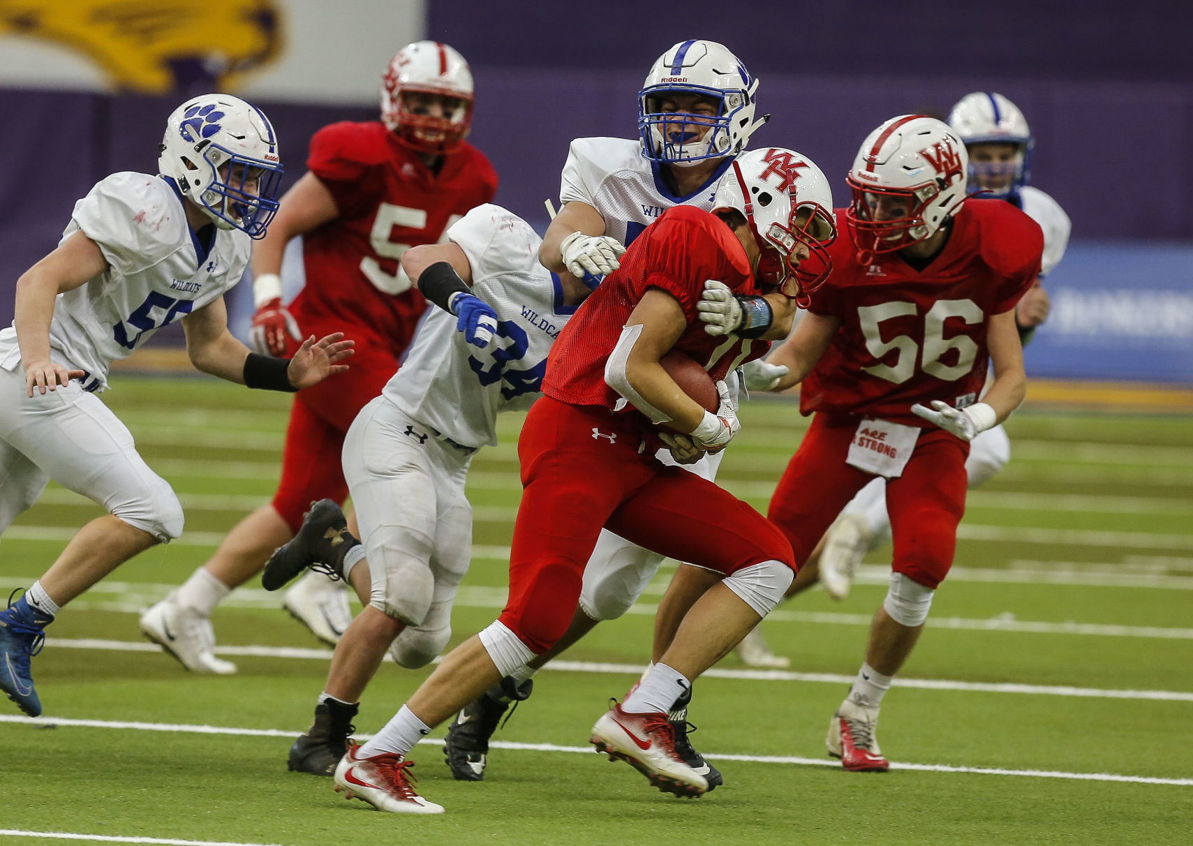 State FBall West Hancock vs. Woodbury Central 22